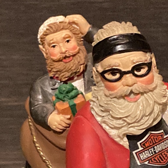 Harley-Davidson “Santa’s Sled” Limited Edition Figurine-vintage 1998 - Picture 7 of 12